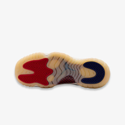 Air Jordan 11 Retro 'Rare Air' (2025) (GS) [IH2364-400] Athletic Basketball Sports Sneakers in Deep Royal Blue / Fire Red - Sail for Unisex Youth Kids Junior Boys Girls - AVBL MRKT (9)