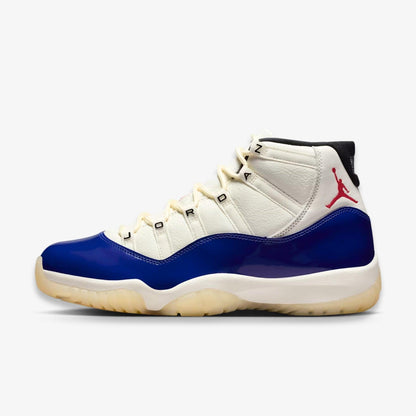 Air Jordan 11 Retro 'Rare Air' (2025) [IH0296-400] Athletic Basketball Sports Sneakers in Deep Royal Blue / Fire Red - Sail for Unisex Adult Mens - AVBL MRKT (2)