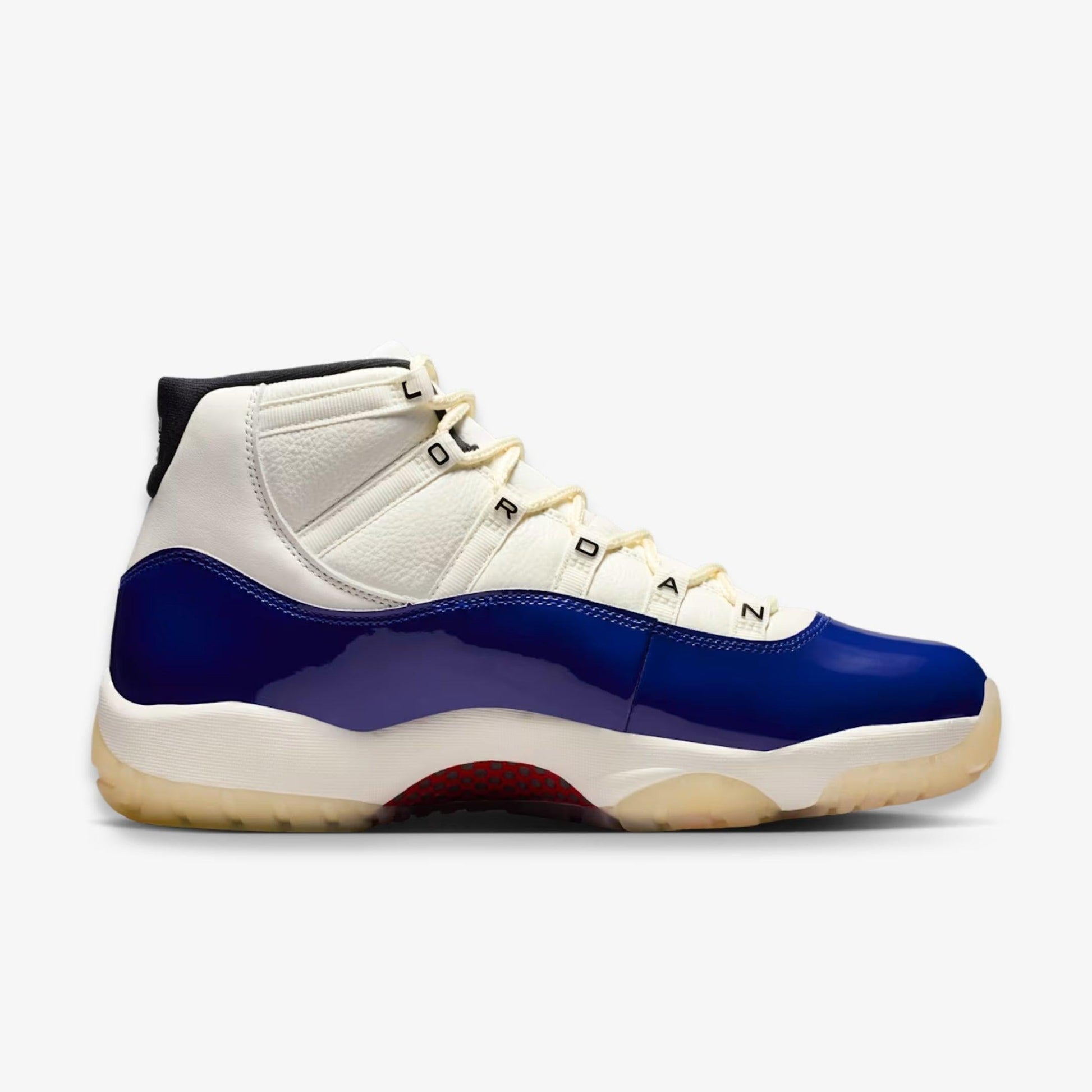 Air Jordan 11 Retro 'Rare Air' (2025) [IH0296-400] Athletic Basketball Sports Sneakers in Deep Royal Blue / Fire Red - Sail for Unisex Adult Mens - AVBL MRKT (4)