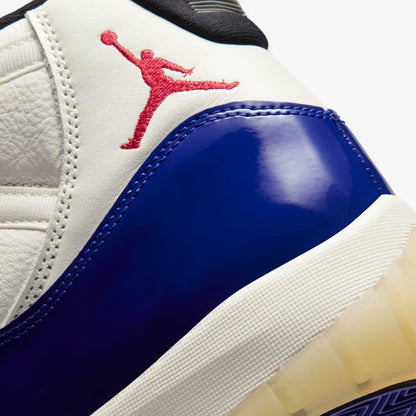 Air Jordan 11 Retro 'Rare Air' (2025) [IH0296-400] Athletic Basketball Sports Sneakers in Deep Royal Blue / Fire Red - Sail for Unisex Adult Mens - AVBL MRKT (8)