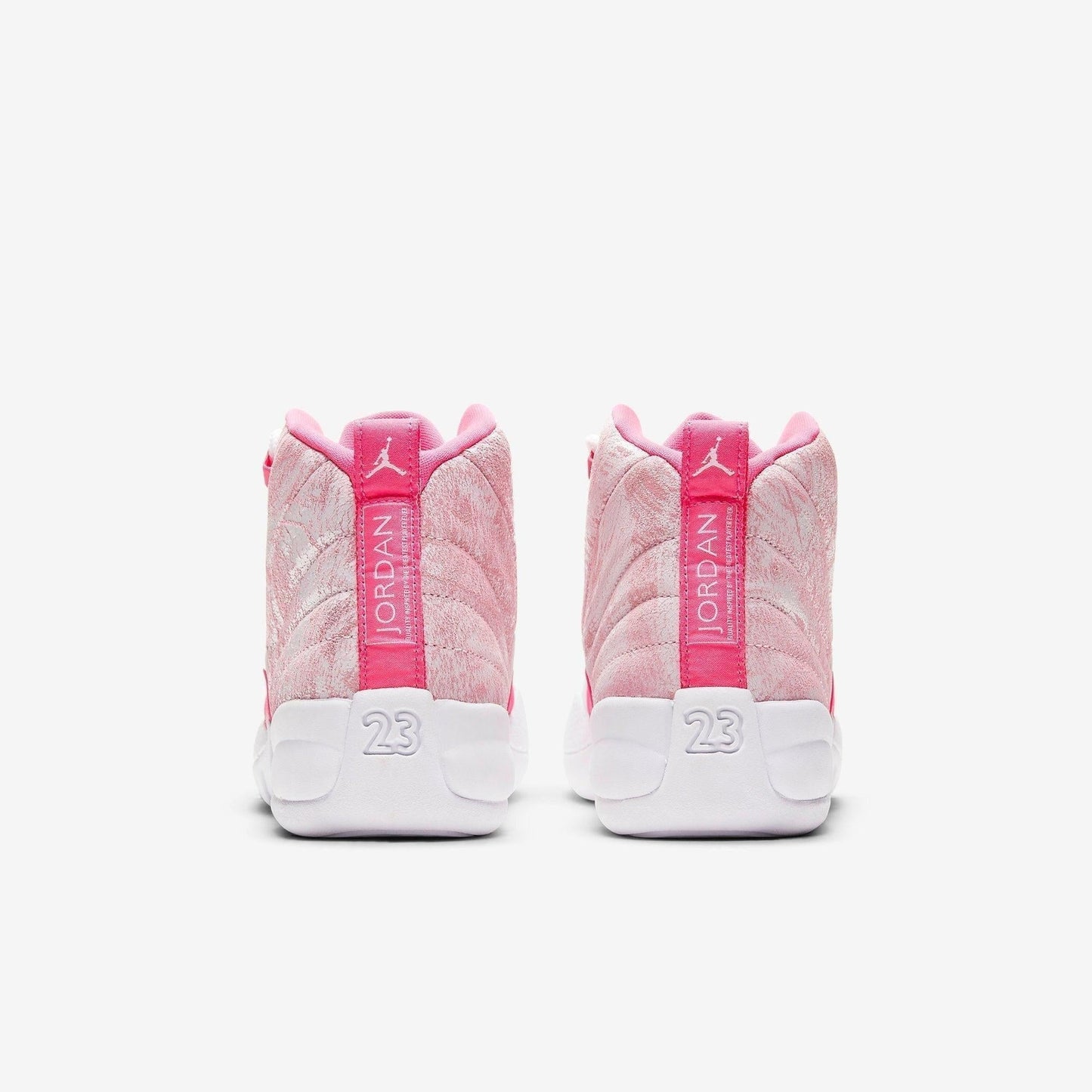 Air Jordan 12 Retro 'Arctic Punch' (2021) (GS) [510815-101] Athletic Basketball Sports Sneakers in White / Arctic Punch - Hyper Pink for Unisex Youth Kids Junior Boys Girls - AVBL MRKT (6)