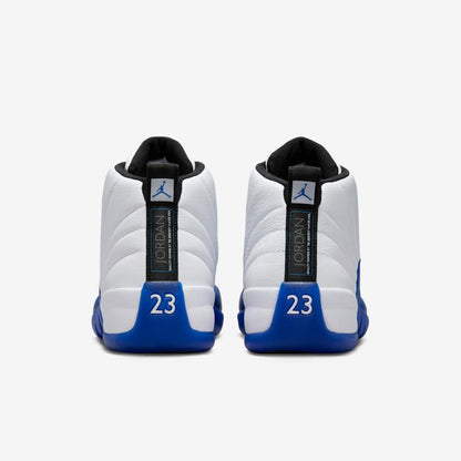 Air Jordan 12 Retro 'Blueberry / Game Royal' (2024) [CT8013-140] Athletic Basketball Sports Sneakers in White / Black - Game Royal for Unisex Adult Mens - AVBL MRKT (6)