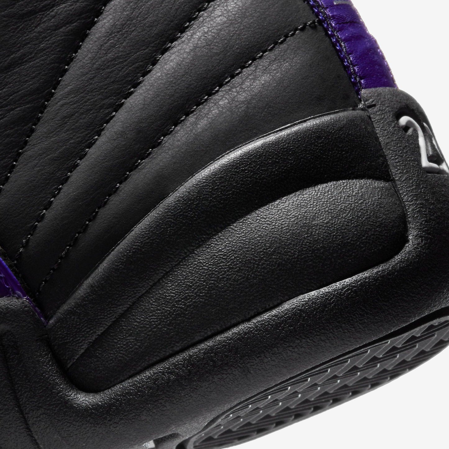 Air Jordan 12 Retro 'Dark Concord' (2020) (GS) [DH0905-005] Athletic Basketball Sports Sneakers in Black / Dark Concord - Black for Unisex Youth Kids Junior Boys Girls - AVBL MRKT (8)