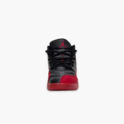 Air Jordan 12 Retro 'Flu Game / Bred' (2025) (PS) [151186-002-25] Athletic Basketball Sports Sneakers in Black / Varsity Red for Unisex Little Kids Pre-School Boys Girls - AVBL MRKT (6)