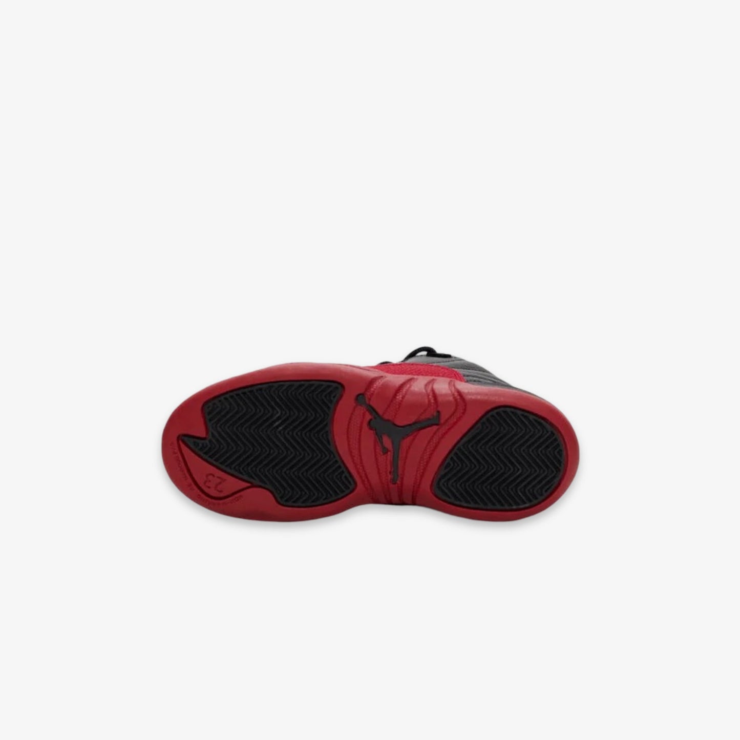 Air Jordan 12 Retro 'Flu Game / Bred' (2025) (PS) [151186-002-25] Athletic Basketball Sports Sneakers in Black / Varsity Red for Unisex Little Kids Pre-School Boys Girls - AVBL MRKT (9)