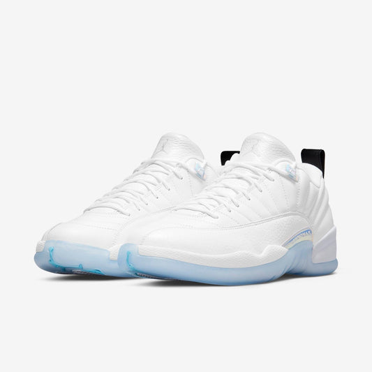Air Jordan 12 Retro Low 'Easter' (2021) [DB0733-190] Athletic Basketball Sports Sneakers in White / Multi-Color - White for Unisex Adult Mens - AVBL MRKT (1)
