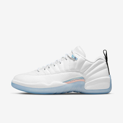 Air Jordan 12 Retro Low 'Easter' (2021) [DB0733-190] Athletic Basketball Sports Sneakers in White / Multi-Color - White for Unisex Adult Mens - AVBL MRKT (2)