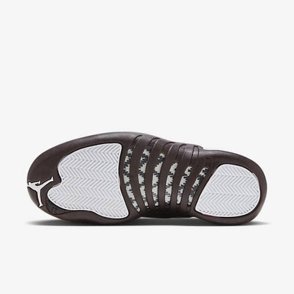 Air Jordan 12 Retro SP x A Ma Maniére 'White' (2023) (Womens) [DV6989-100] Athletic Basketball Sports Sneakers in White / Black - Burgundy Crush for Unisex Adult Female Ladies Girls WMNS - AVBL MRKT (9)