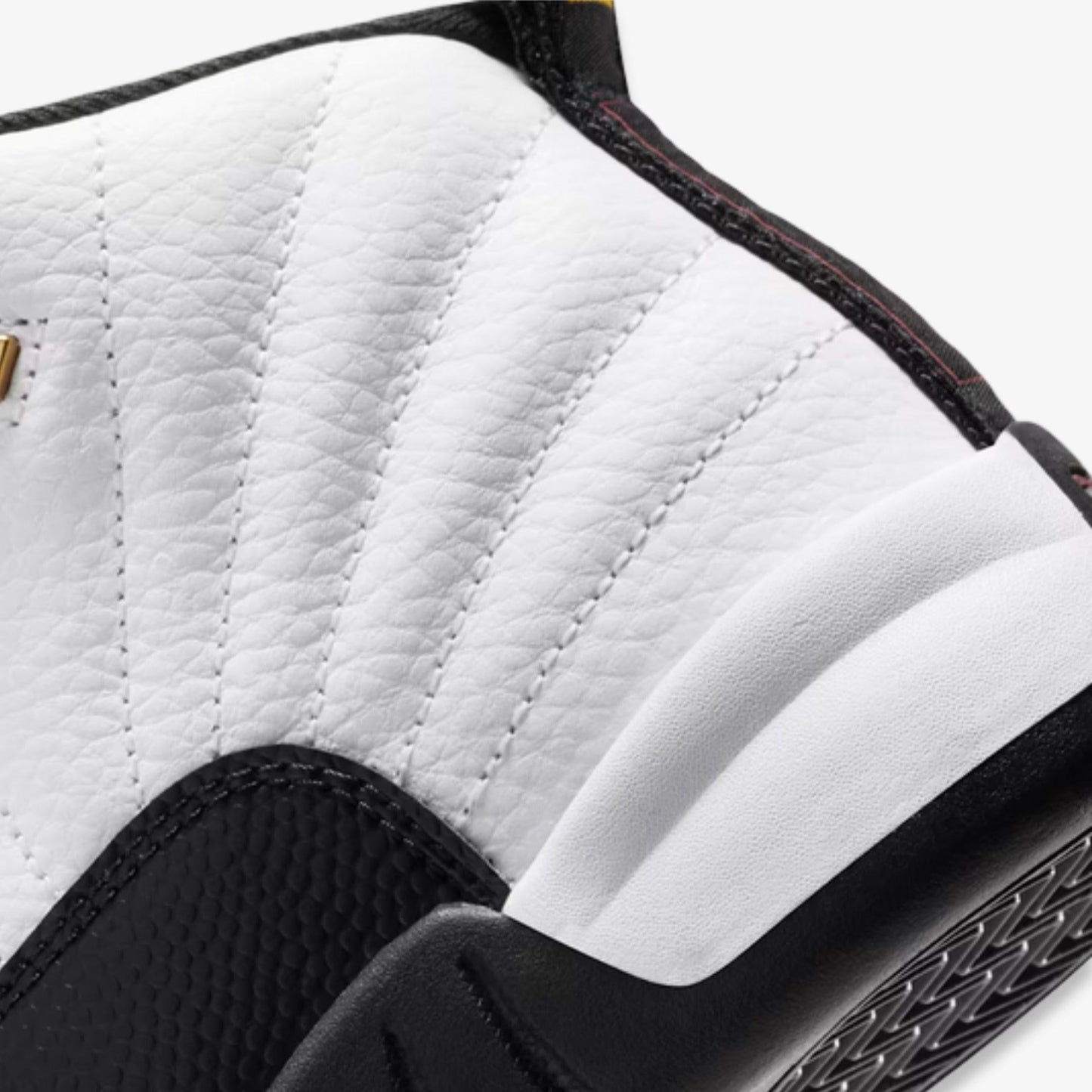 Air Jordan 12 Retro 'Taxi' (2025) (PS) [151186-117] Athletic Basketball Sports Sneakers in White / Black - Taxi for Unisex Little Kids Pre-School Boys Girls - AVBL MRKT (8)