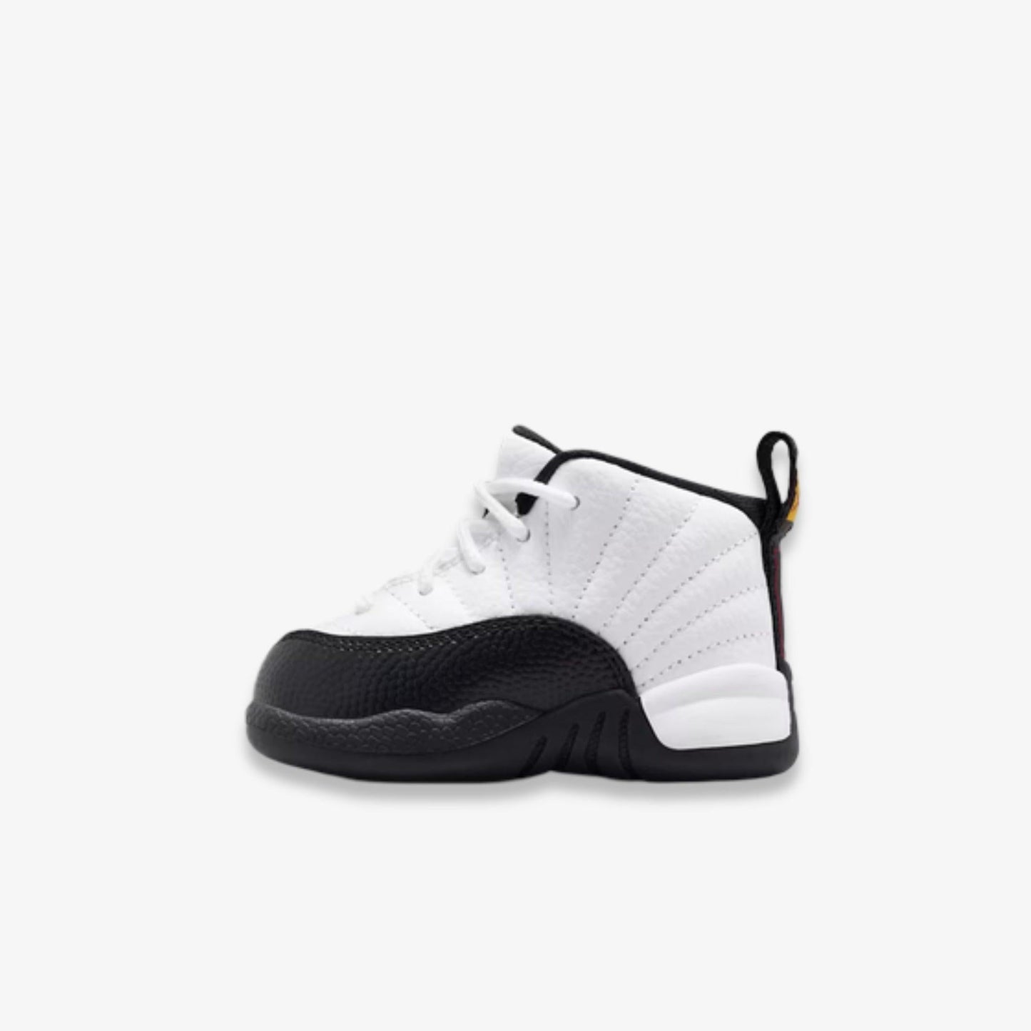 Air Jordan 12 Retro 'Taxi' (2025) (TD) [850000-117] Athletic Basketball Sports Sneakers in White / Black - Taxi for Unisex Baby Infant Toddler - AVBL MRKT (2)