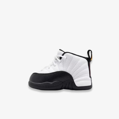Air Jordan 12 Retro 'Taxi' (2025) (TD) [850000-117] Athletic Basketball Sports Sneakers in White / Black - Taxi for Unisex Baby Infant Toddler - AVBL MRKT (2)