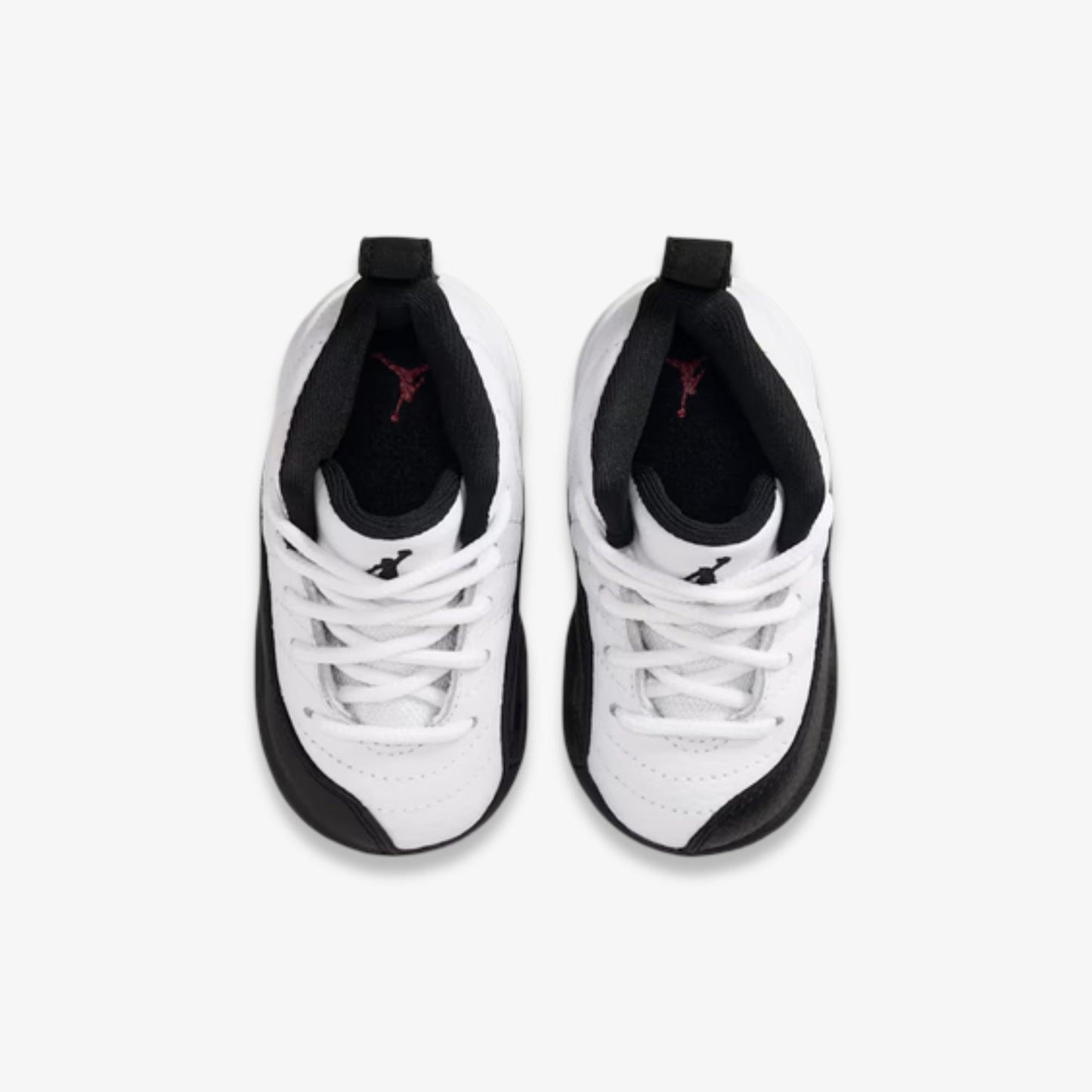 Air Jordan 12 Retro 'Taxi' (2025) (TD) [850000-117] Athletic Basketball Sports Sneakers in White / Black - Taxi for Unisex Baby Infant Toddler - AVBL MRKT (5)