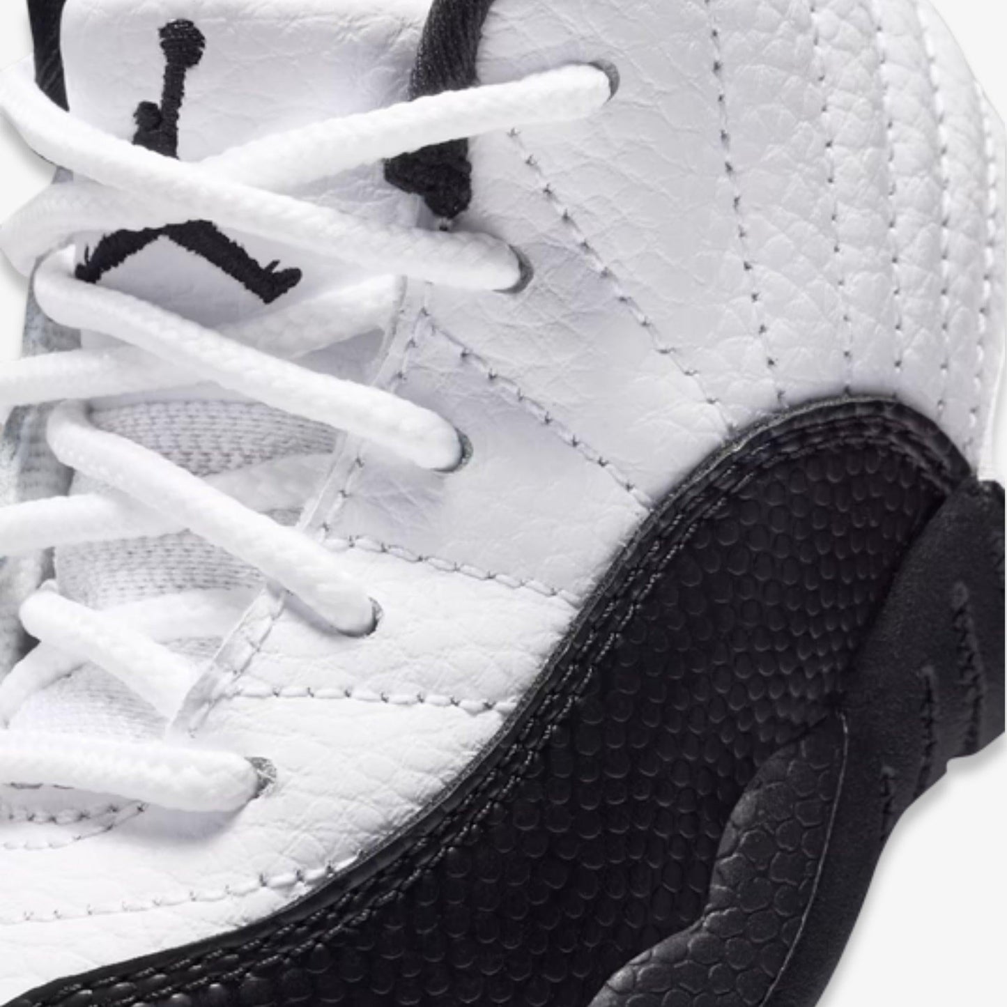Air Jordan 12 Retro 'Taxi' (2025) (TD) [850000-117] Athletic Basketball Sports Sneakers in White / Black - Taxi for Unisex Baby Infant Toddler - AVBL MRKT (7)