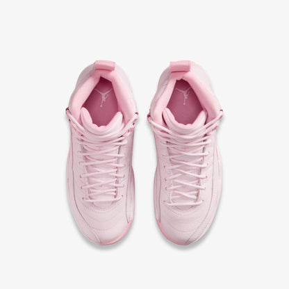 Air Jordan 12 Retro 'Triple Pearl Pink' (2025) (GS) [510815-600] Athletic Basketball Sports Sneakers in Pearl Pink / Medium Soft Pink for Unisex Youth Kids Junior Boys Girls - AVBL MRKT (5)
