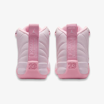 Air Jordan 12 Retro 'Triple Pearl Pink' (2025) (GS) [510815-600] Athletic Basketball Sports Sneakers in Pearl Pink / Medium Soft Pink for Unisex Youth Kids Junior Boys Girls - AVBL MRKT (6)