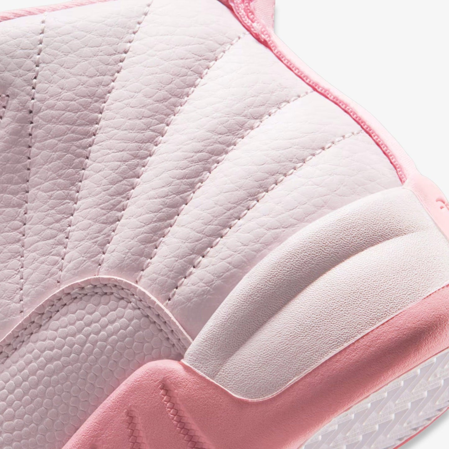 Air Jordan 12 Retro 'Triple Pearl Pink' (2025) (PS) [510816-600] Athletic Basketball Sports Sneakers in Pearl Pink / Medium Soft Pink for Unisex Little Kids Pre-School Boys Girls - AVBL MRKT (8)