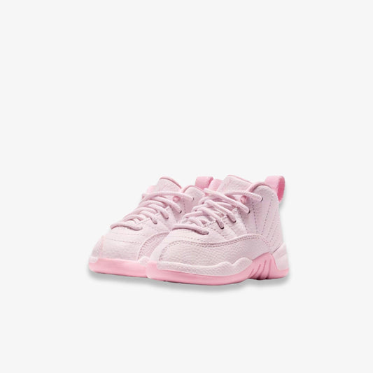 Air Jordan 12 Retro 'Triple Pearl Pink' (2025) (TD) [819666-600] Athletic Basketball Sports Sneakers in Pearl Pink / Medium Soft Pink for Unisex Baby Infant Toddler - AVBL MRKT (1)