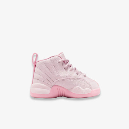 Air Jordan 12 Retro 'Triple Pearl Pink' (2025) (TD) [819666-600] Athletic Basketball Sports Sneakers in Pearl Pink / Medium Soft Pink for Unisex Baby Infant Toddler - AVBL MRKT (4)