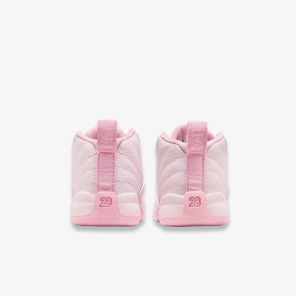 Air Jordan 12 Retro 'Triple Pearl Pink' (2025) (TD) [819666-600] Athletic Basketball Sports Sneakers in Pearl Pink / Medium Soft Pink for Unisex Baby Infant Toddler - AVBL MRKT (6)