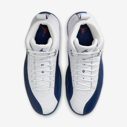 Air Jordan 12 Retro 'White / French Blue' (2025) [CT8013-114] Athletic Basketball Sports Sneakers in White / French Blue for Unisex Adult Mens - AVBL MRKT (5)