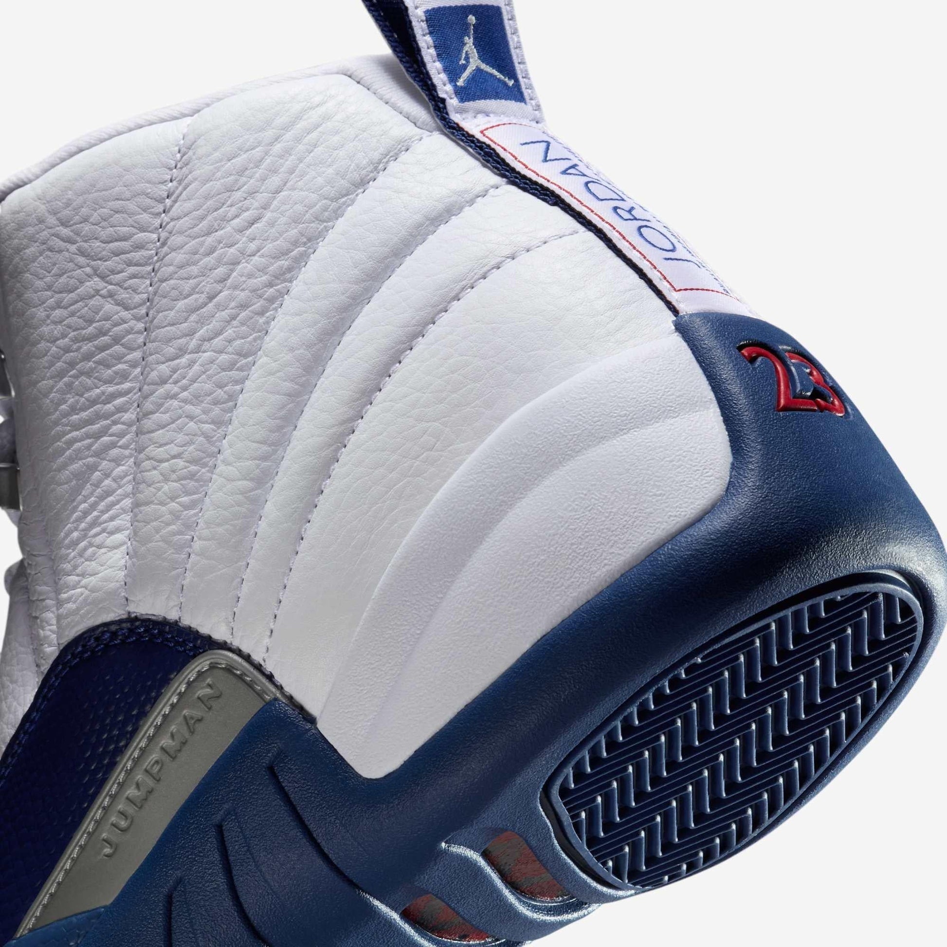 Air Jordan 12 Retro 'White / French Blue' (2025) [CT8013-114] Athletic Basketball Sports Sneakers in White / French Blue for Unisex Adult Mens - AVBL MRKT (8)