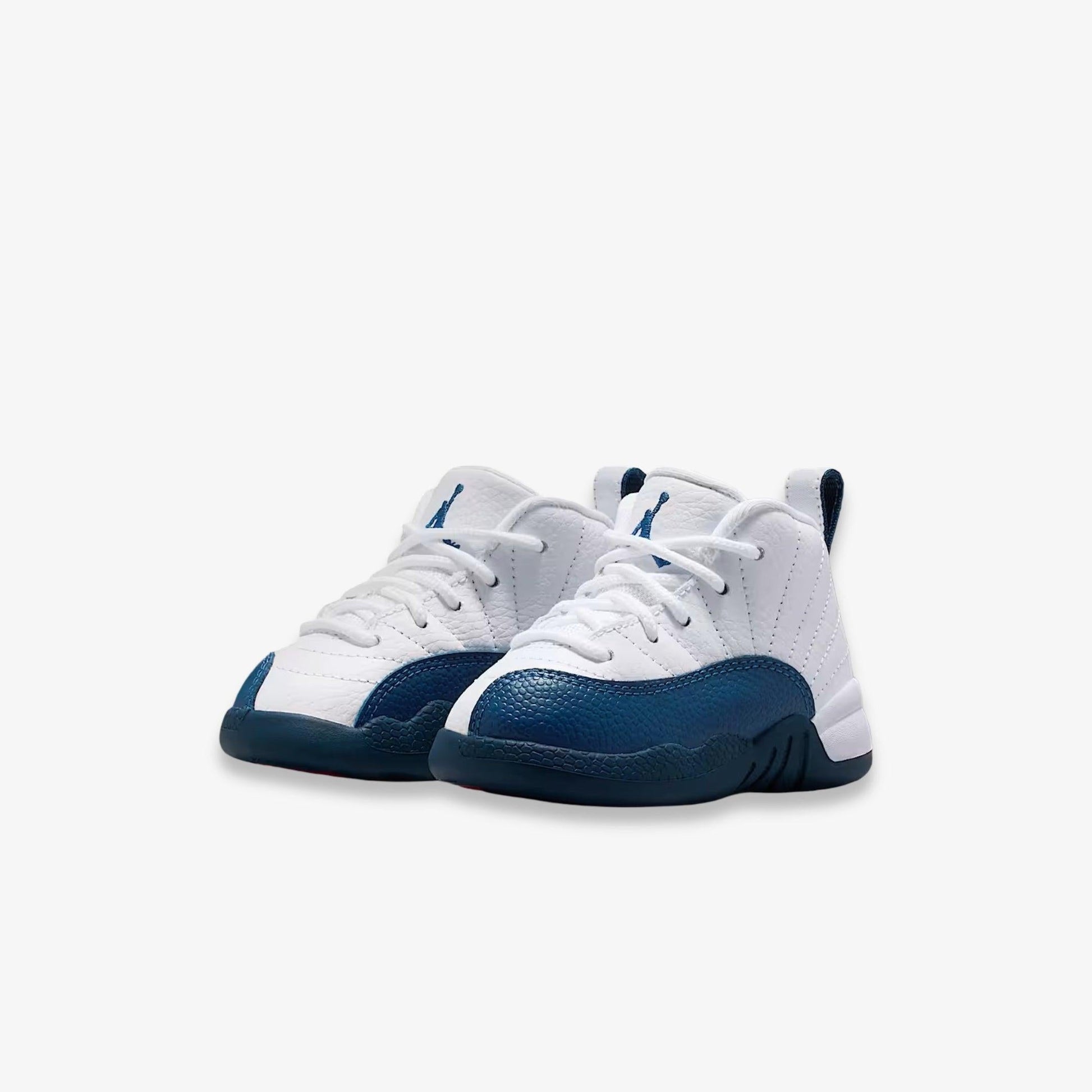 Air Jordan 12 Retro 'White / French Blue' (2025) (TD) [850000-114] Athletic Basketball Sports Sneakers in White / French Blue for Unisex Baby Infant Toddler - AVBL MRKT (1)