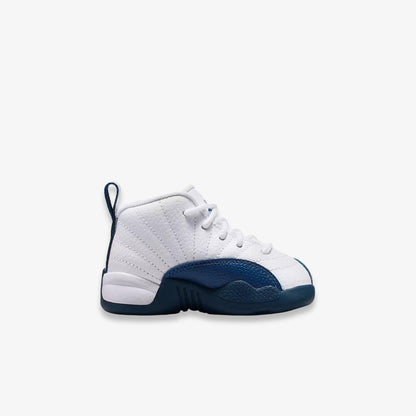 Air Jordan 12 Retro 'White / French Blue' (2025) (TD) [850000-114] Athletic Basketball Sports Sneakers in White / French Blue for Unisex Baby Infant Toddler - AVBL MRKT (4)