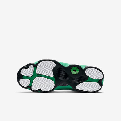 Air Jordan 13 Retro 'Lucky Green / Boston Celtics' (2020) (GS) [DB6536-113] Athletic Basketball Sports Sneakers in White / Lucky Green - Black for Unisex Youth Kids Junior Boys Girls - AVBL MRKT (9)