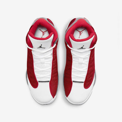 Air Jordan 13 Retro 'Red Flint' (2021) (GS) [884129-600] Athletic Basketball Sports Sneakers in Gym Red / Black - Flint Grey - White for Unisex Youth Kids Junior Boys Girls - AVBL MRKT (5)