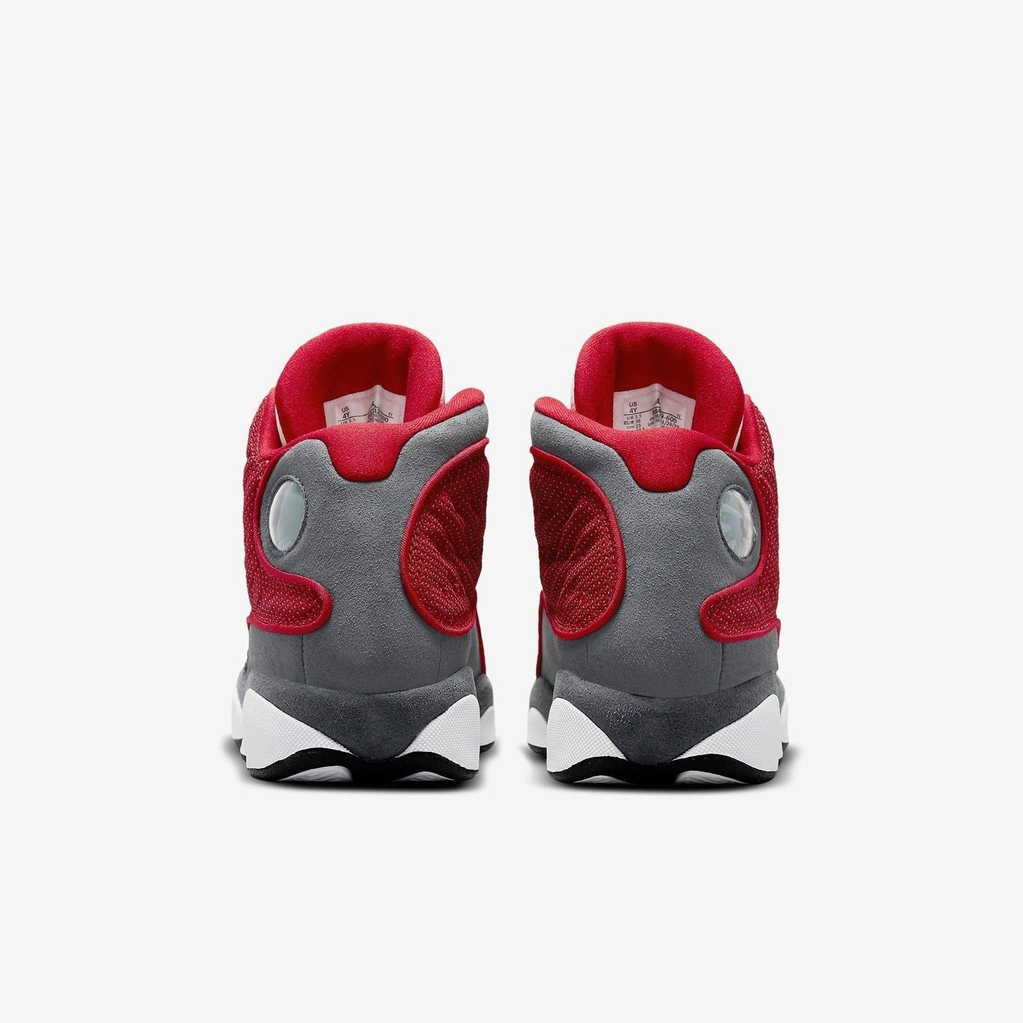 Air Jordan 13 Retro 'Red Flint' (2021) (GS) [884129-600] Athletic Basketball Sports Sneakers in Gym Red / Black - Flint Grey - White for Unisex Youth Kids Junior Boys Girls - AVBL MRKT (6)