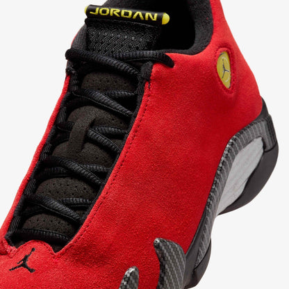 Air Jordan 14 Retro 'Ferrari / Challenge Red' (2025) (GS) [IF5016-600] Athletic Basketball Sports Sneakers in Challenge Red / Black for Unisex Youth Kids Junior Boys Girls - AVBL MRKT (7)
