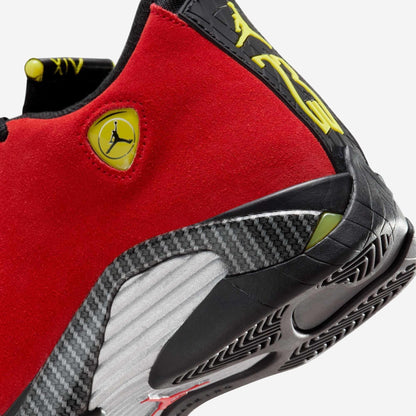 Air Jordan 14 Retro 'Ferrari / Challenge Red' (2025) (GS) [IF5016-600] Athletic Basketball Sports Sneakers in Challenge Red / Black for Unisex Youth Kids Junior Boys Girls - AVBL MRKT (8)