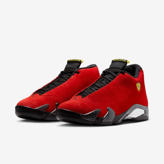 Air Jordan 14 Retro 'Ferrari / Challenge Red' (2025) [IF5015-600] Athletic Basketball Sports Sneakers in Challenge Red / Black for Unisex Adult Mens - AVBL MRKT (1)
