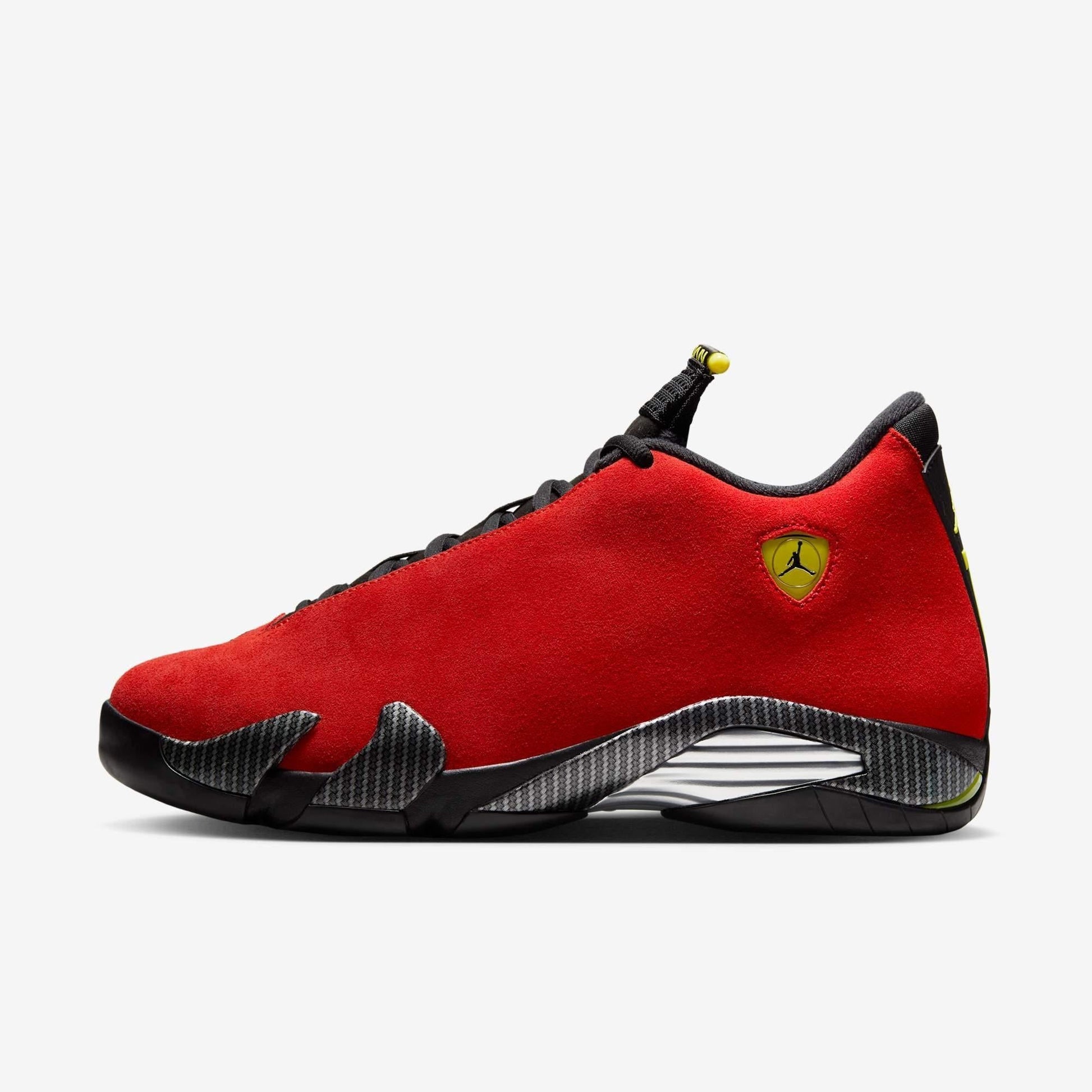 Air Jordan 14 Retro 'Ferrari / Challenge Red' (2025) [IF5015-600] Athletic Basketball Sports Sneakers in Challenge Red / Black for Unisex Adult Mens - AVBL MRKT (2)