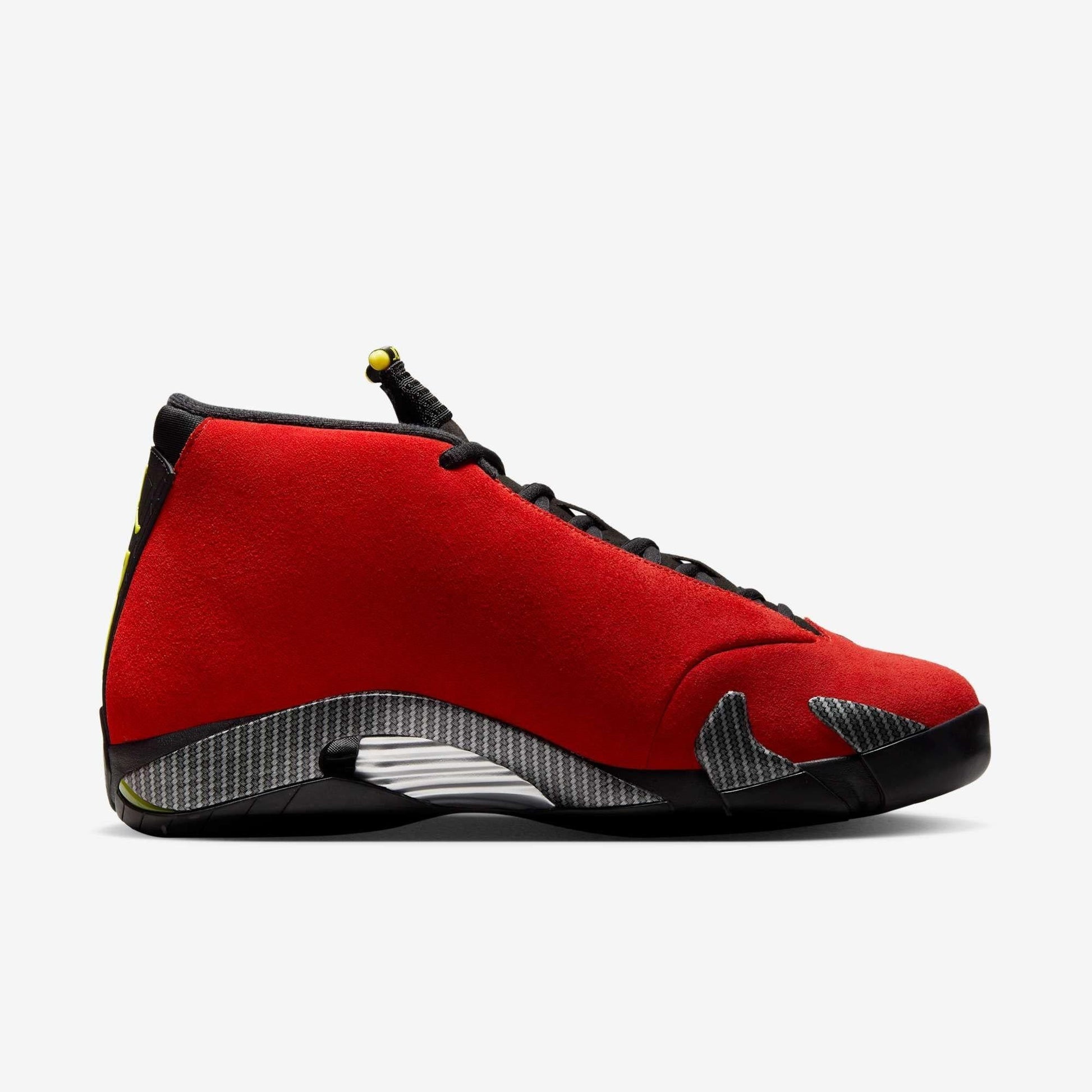 Air Jordan 14 Retro 'Ferrari / Challenge Red' (2025) [IF5015-600] Athletic Basketball Sports Sneakers in Challenge Red / Black for Unisex Adult Mens - AVBL MRKT (4)