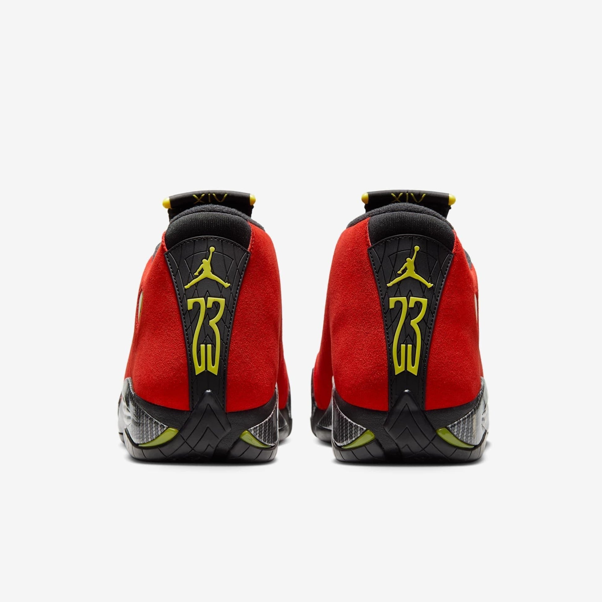 Air Jordan 14 Retro 'Ferrari / Challenge Red' (2025) [IF5015-600] Athletic Basketball Sports Sneakers in Challenge Red / Black for Unisex Adult Mens - AVBL MRKT (6)