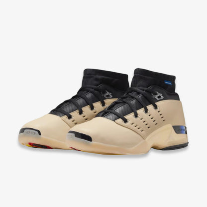 Air Jordan 17 Retro Low x Infinite Archives 'Beach' (2025) [IH0177-200] Athletic Basketball Sports Sneakers in Beach / Metallic Silver - Black for Unisex Adult Mens - AVBL MRKT (1)