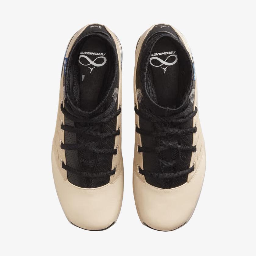 Air Jordan 17 Retro Low x Infinite Archives 'Beach' (2025) [IH0177-200] Athletic Basketball Sports Sneakers in Beach / Metallic Silver - Black for Unisex Adult Mens - AVBL MRKT (5)