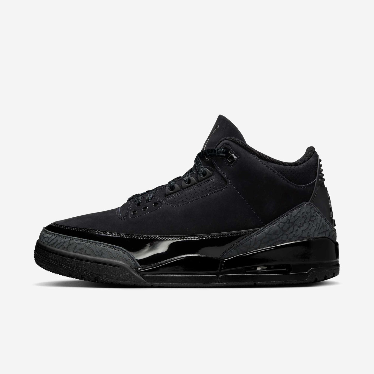 Air Jordan 3 Retro 'Black Cat' (2025) [CT8532-001] Athletic Basketball Sports Sneakers in Black / Dark Charcoal - Black for Unisex Adult Mens - AVBL MRKT (2)