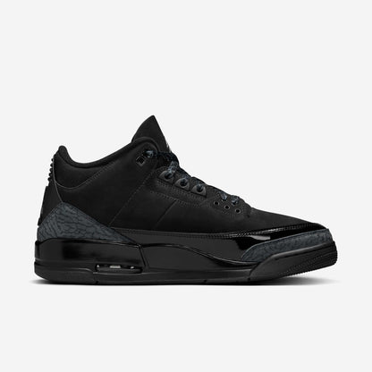 Air Jordan 3 Retro 'Black Cat' (2025) [CT8532-001] Athletic Basketball Sports Sneakers in Black / Dark Charcoal - Black for Unisex Adult Mens - AVBL MRKT (4)