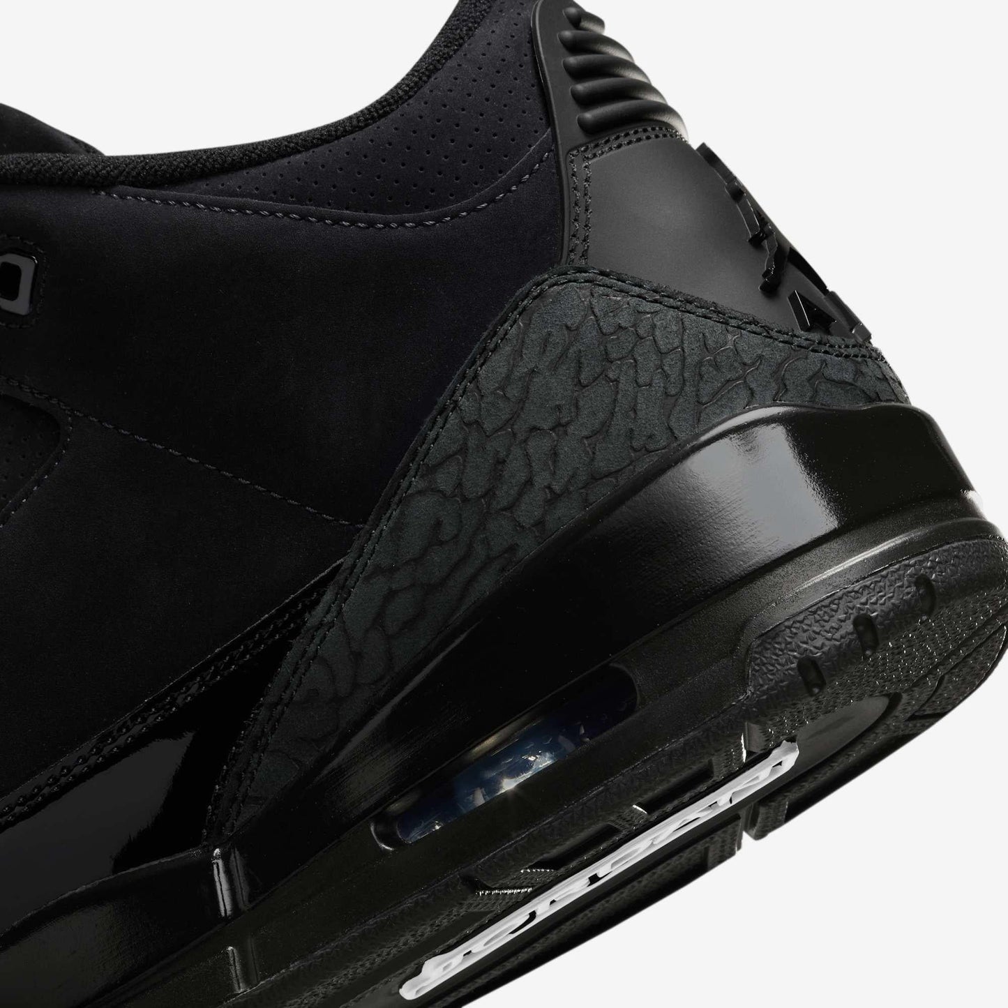 Air Jordan 3 Retro 'Black Cat' (2025) [CT8532-001] Athletic Basketball Sports Sneakers in Black / Dark Charcoal - Black for Unisex Adult Mens - AVBL MRKT (8)