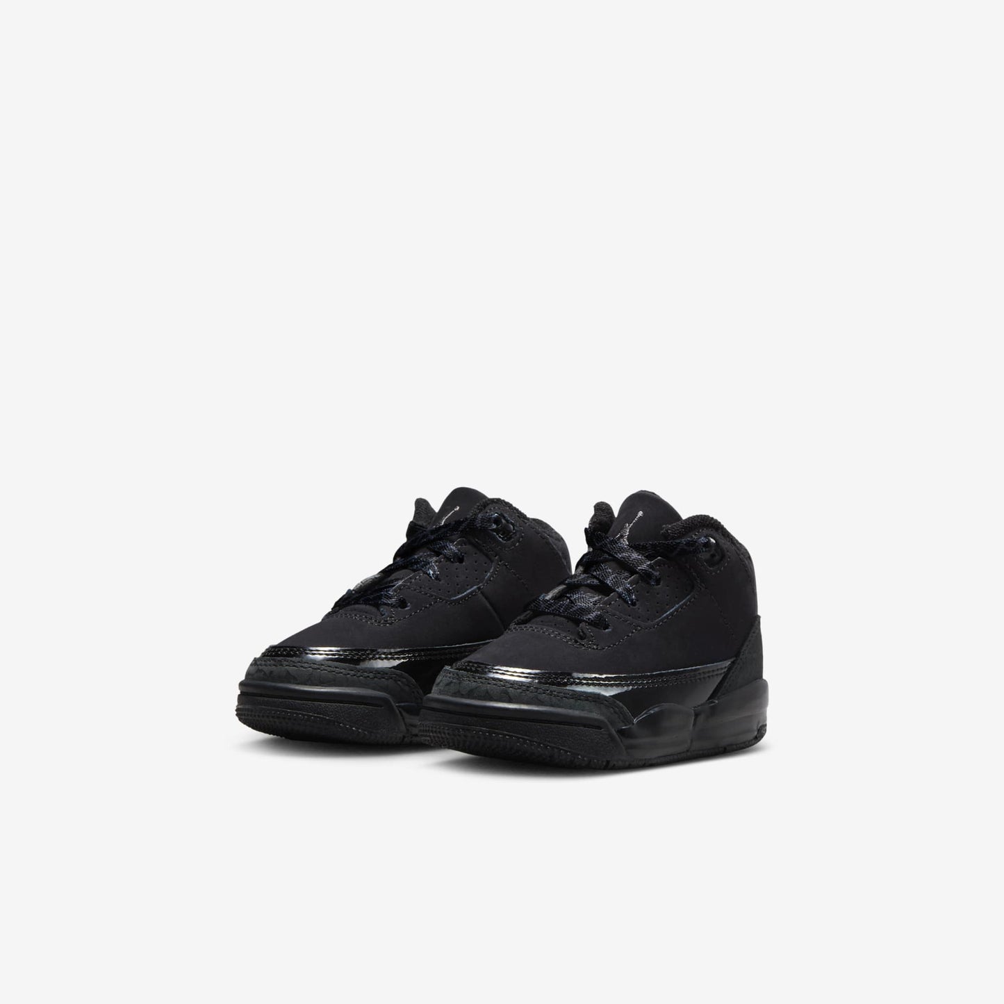 Air Jordan 3 Retro 'Black Cat' (2025) (TD) [DM0968-001] Athletic Basketball Sports Sneakers in Black / Dark Charcoal - Black for Unisex Baby Infant Toddler - AVBL MRKT (1)