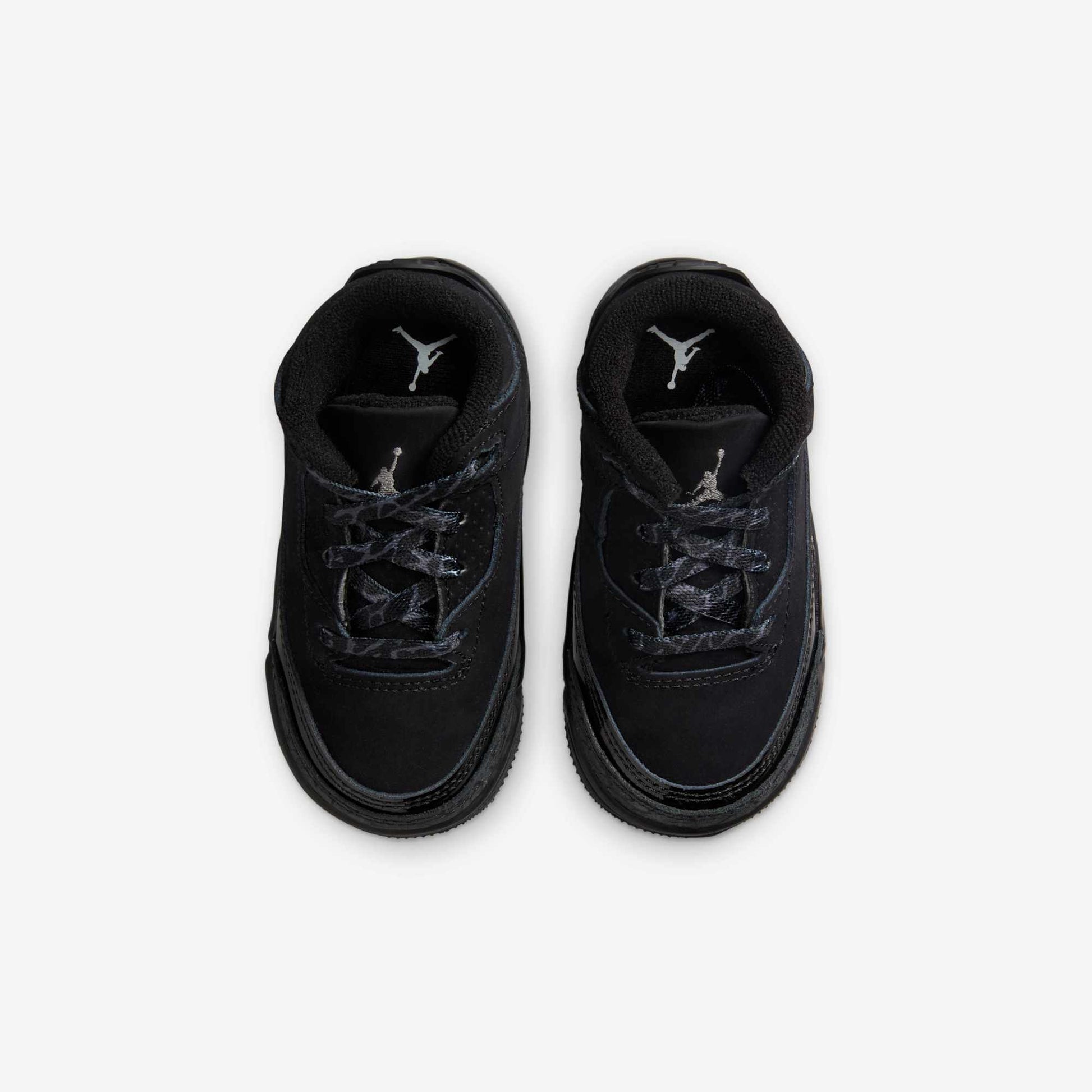 Air Jordan 3 Retro 'Black Cat' (2025) (TD) [DM0968-001] Athletic Basketball Sports Sneakers in Black / Dark Charcoal - Black for Unisex Baby Infant Toddler - AVBL MRKT (5)