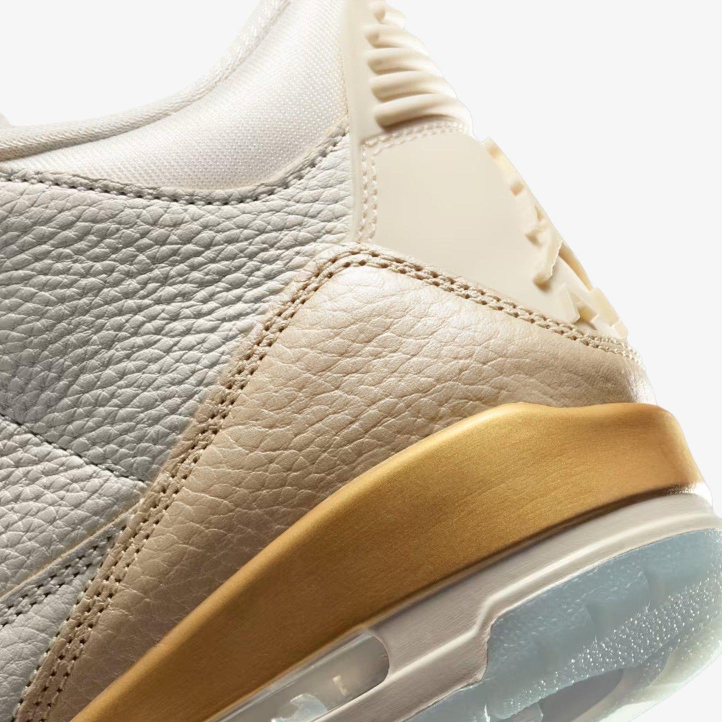 Air Jordan 3 Retro 'Champagne and Oysters' (2025) (Womens) [IB2255-100] Athletic Basketball Sports Sneakers in Sail / Team Gold - Pale Ivory for Unisex Adult Female Ladies Girls WMNS - AVBL MRKT (8)