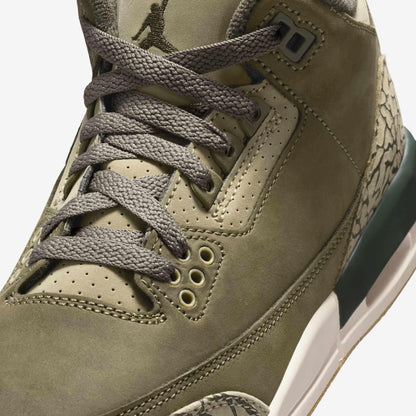Air Jordan 3 Retro 'Family Affair / Medium Olive' (2025) (GS) [DM0967-202] Athletic Basketball Sports Sneakers in Medium Olive / Sequoia for Unisex Youth Kids Junior Boys Girls - AVBL MRKT (7)