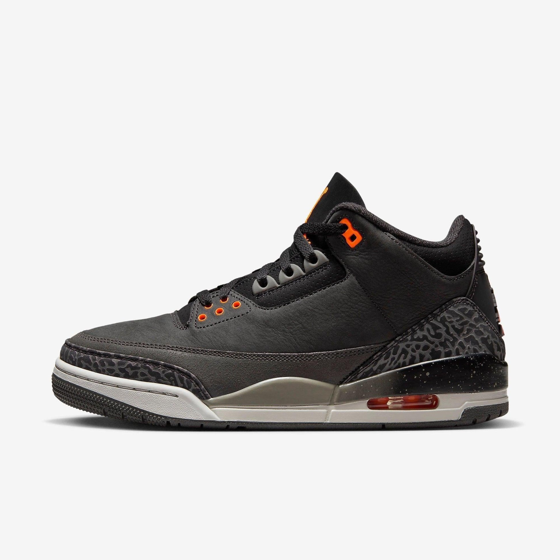 Air Jordan 3 Retro 'Fear' (2023) [CT8532-080] Athletic Basketball Sports Sneakers in Night Stadium / Total Orange for Unisex Adult Mens - AVBL MRKT (2)