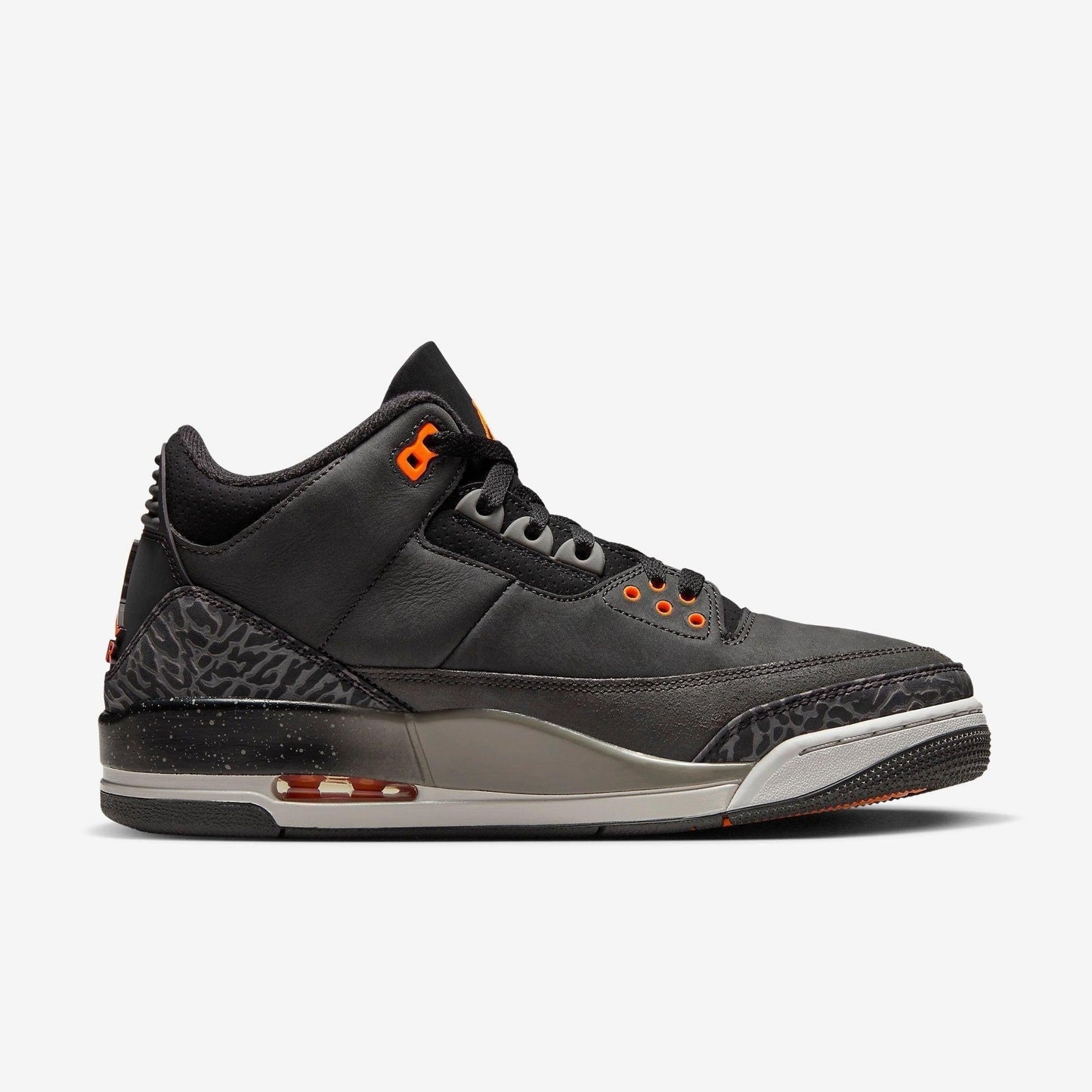 Air Jordan 3 Retro 'Fear' (2023) [CT8532-080] Athletic Basketball Sports Sneakers in Night Stadium / Total Orange for Unisex Adult Mens - AVBL MRKT (4)