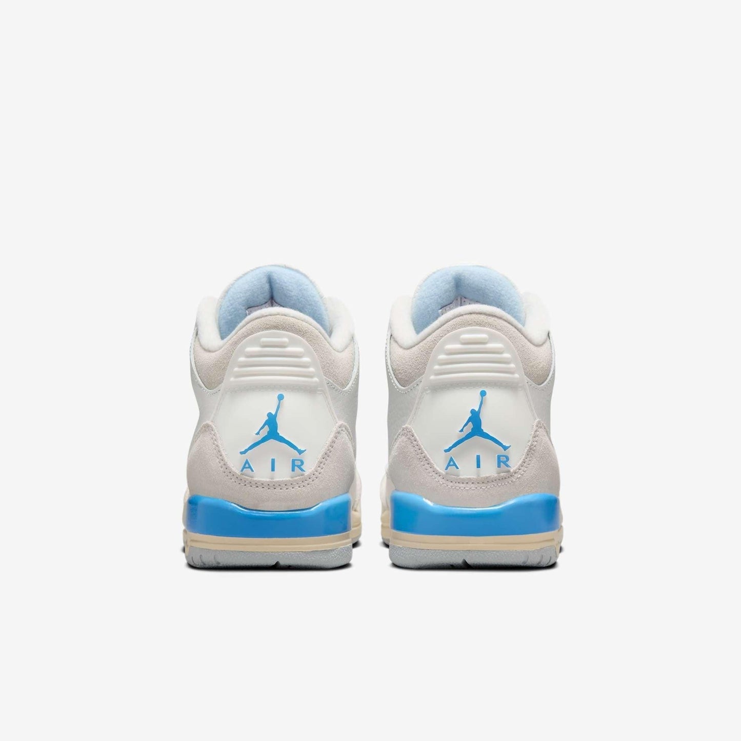 Air Jordan 3 Retro 'Lucky Shorts / Hydrogen Blue' (2025) (GS) [DM0967-101] Athletic Basketball Sports Sneakers in Summit White/ Hydrogen Blue for Unisex Youth Kids Junior Boys Girls - AVBL MRKT (6)