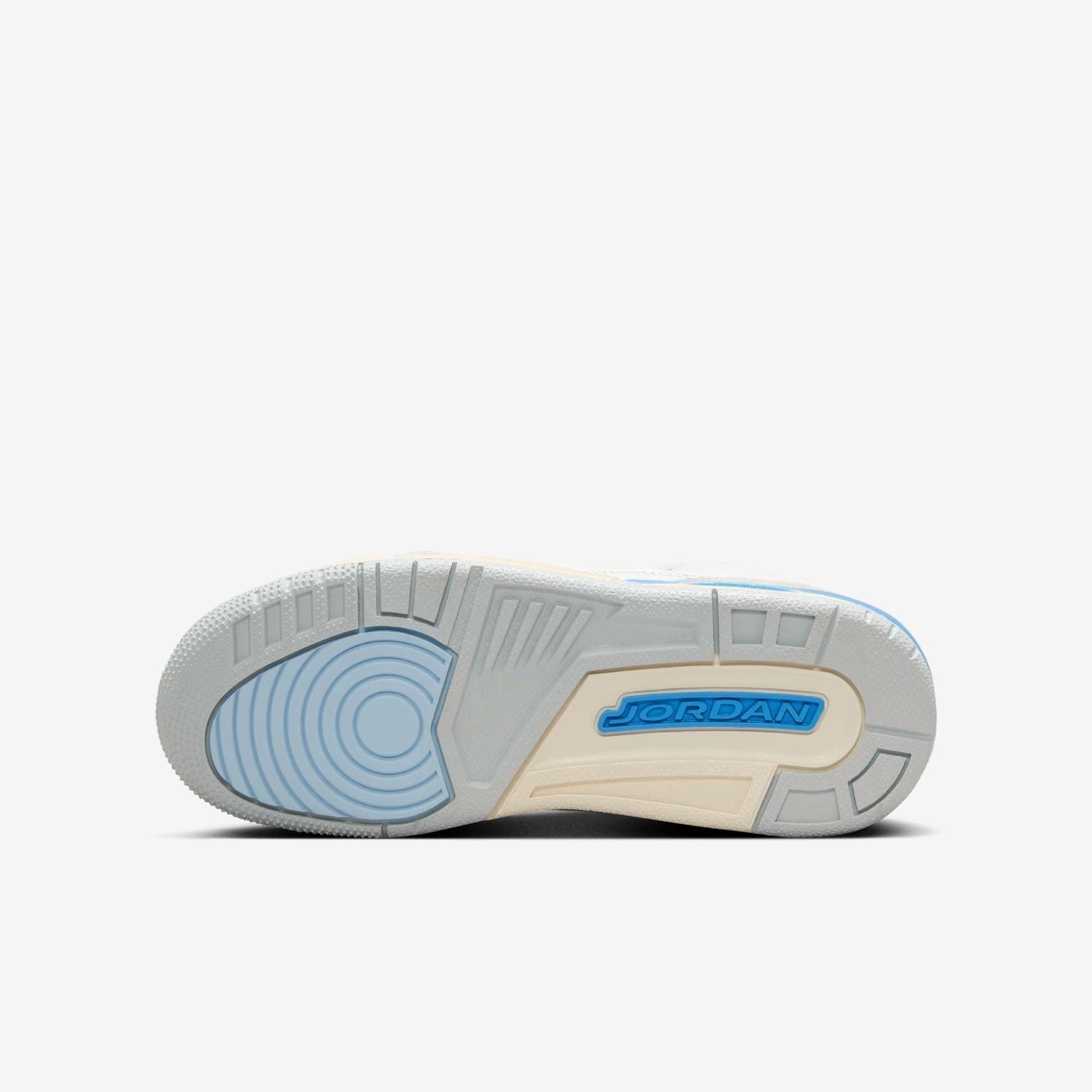 Air Jordan 3 Retro 'Lucky Shorts / Hydrogen Blue' (2025) (GS) [DM0967-101] Athletic Basketball Sports Sneakers in Summit White/ Hydrogen Blue for Unisex Youth Kids Junior Boys Girls - AVBL MRKT (9)