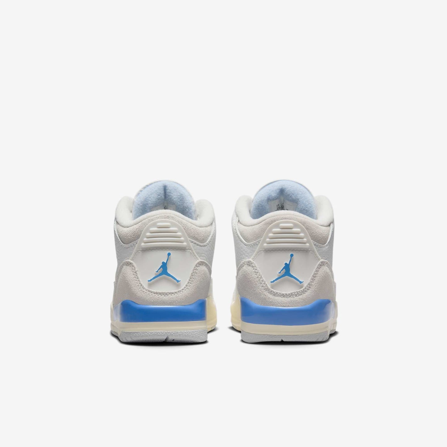 Air Jordan 3 Retro 'Lucky Shorts / Hydrogen Blue' (2025) (PS) [DM0966-101] Athletic Basketball Sports Sneakers in Summit White/ Hydrogen Blue for Unisex Little Kids Pre-School Boys Girls - AVBL MRKT (6)